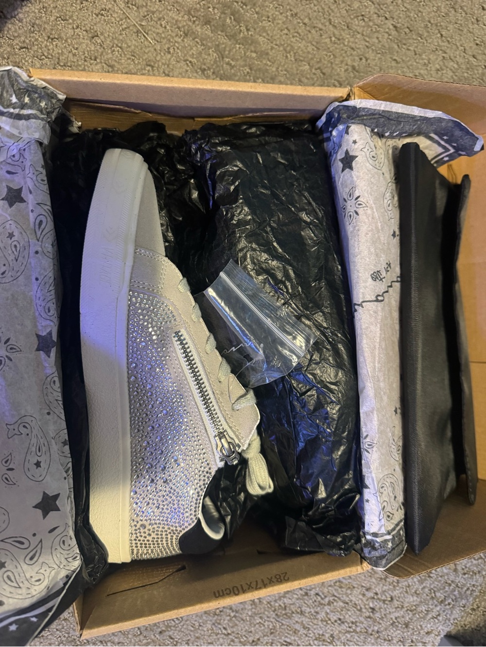 Vintage Havana vita sneakers